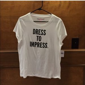 Kate Spade dress to impress tshirt